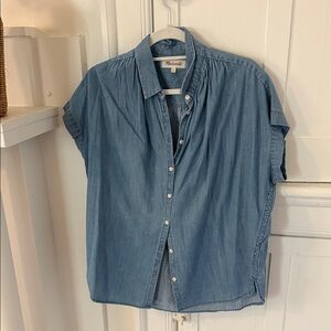 Madewell Light Blue Denim Shirt